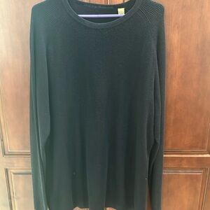 Tommy Bahama Silk Navy Long Sleeve Sweater